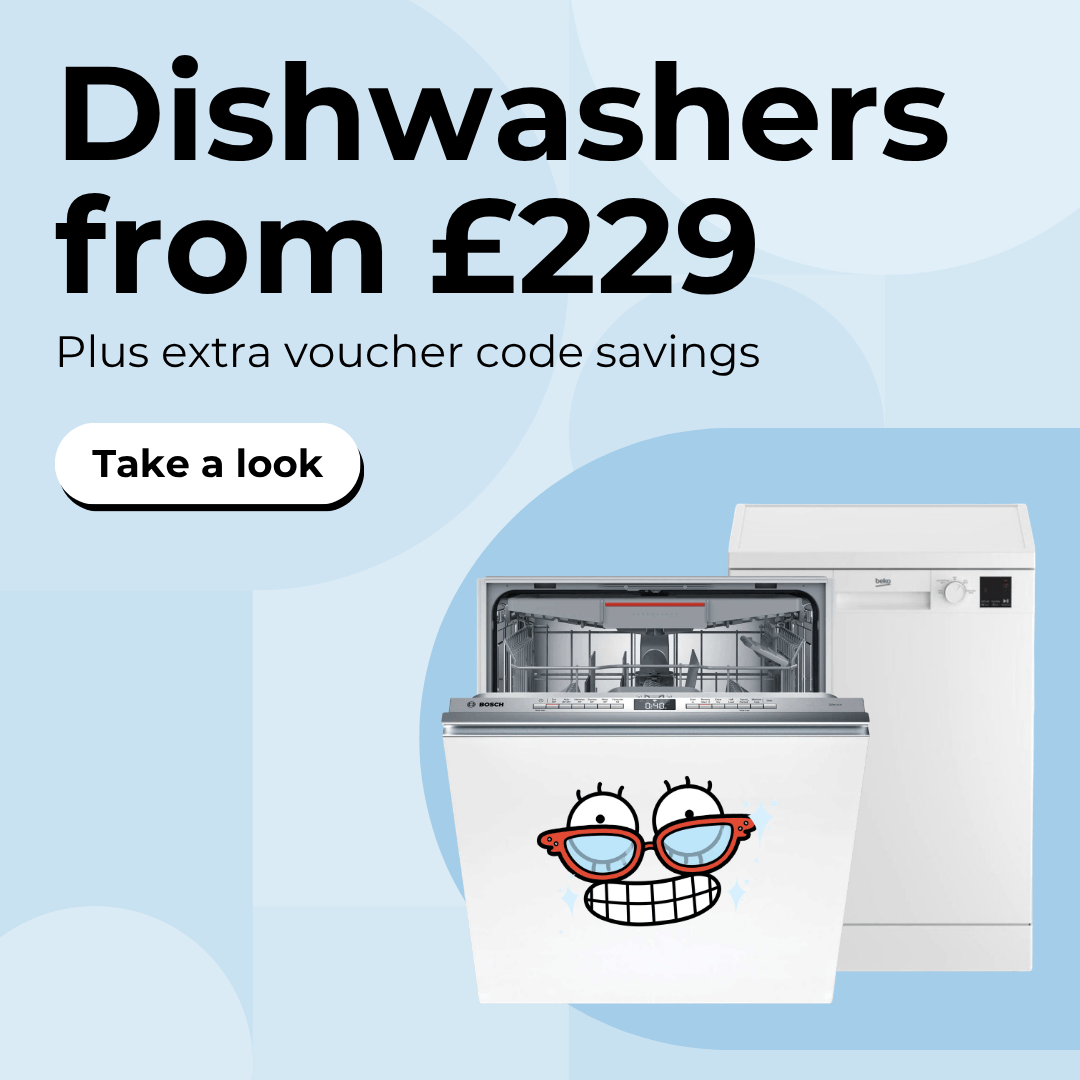 Dishwashers from only £229